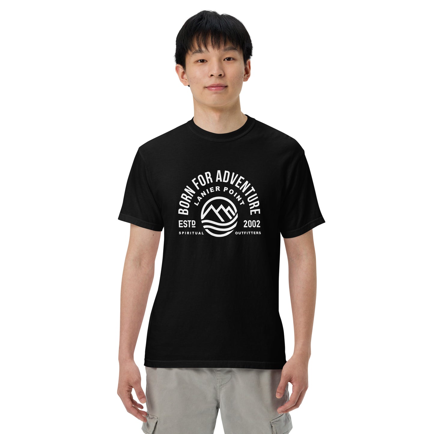 "Spiritual Outfitters" Men’s Heavyweight T-shirt