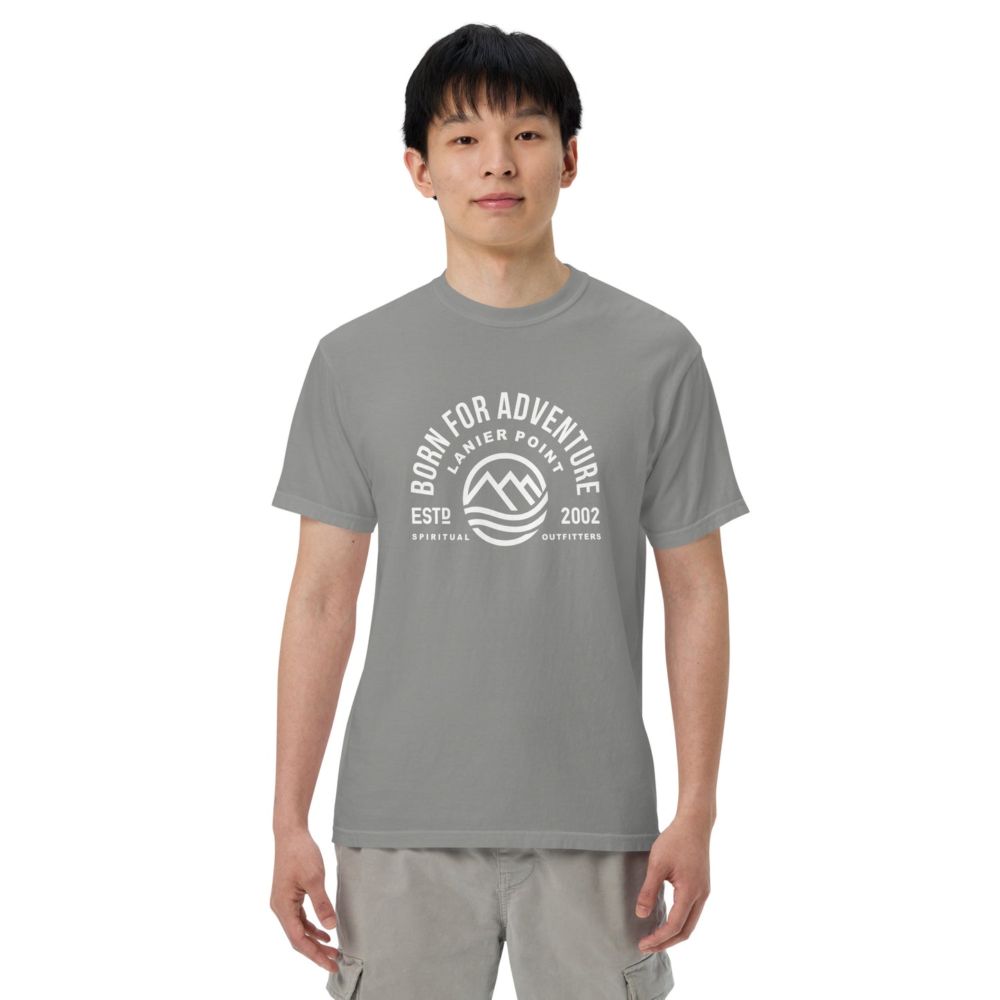 "Spiritual Outfitters" Men’s Heavyweight T-shirt