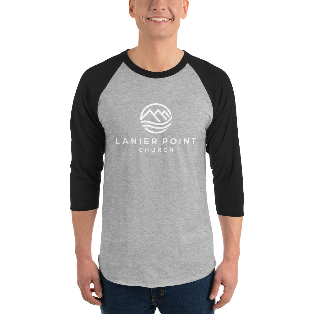 3/4 sleeve raglan shirt