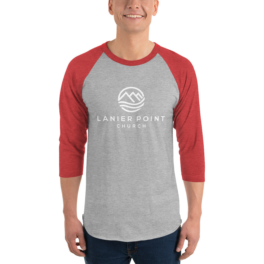 3/4 sleeve raglan shirt