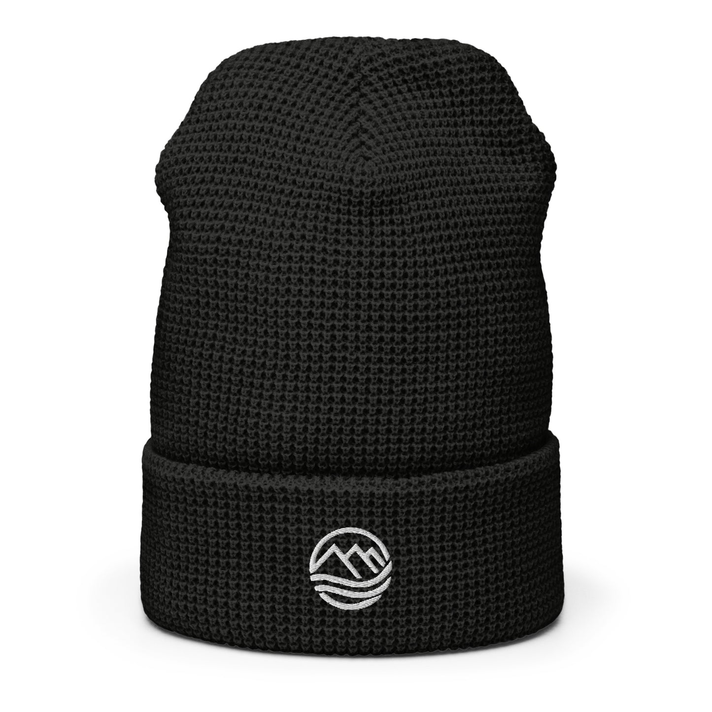 Embroidered Waffle beanie