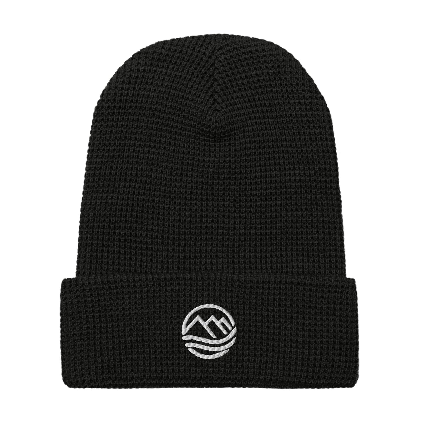 Embroidered Waffle beanie